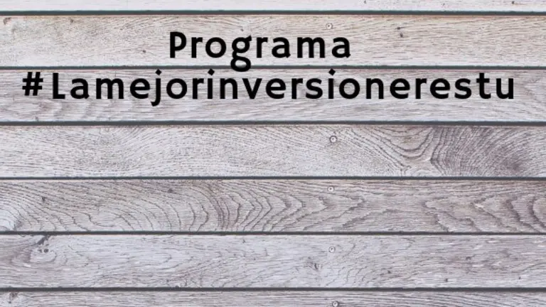 Programa #lamejorinversionerestu